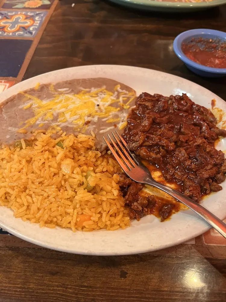 Lunch Special 5 Grilled Chicken Chorizo and Beans